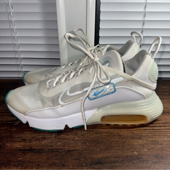 Nike Other - Size 12 Mens White Nike Air Max 2090 Running Shoes Athletic Sneakers